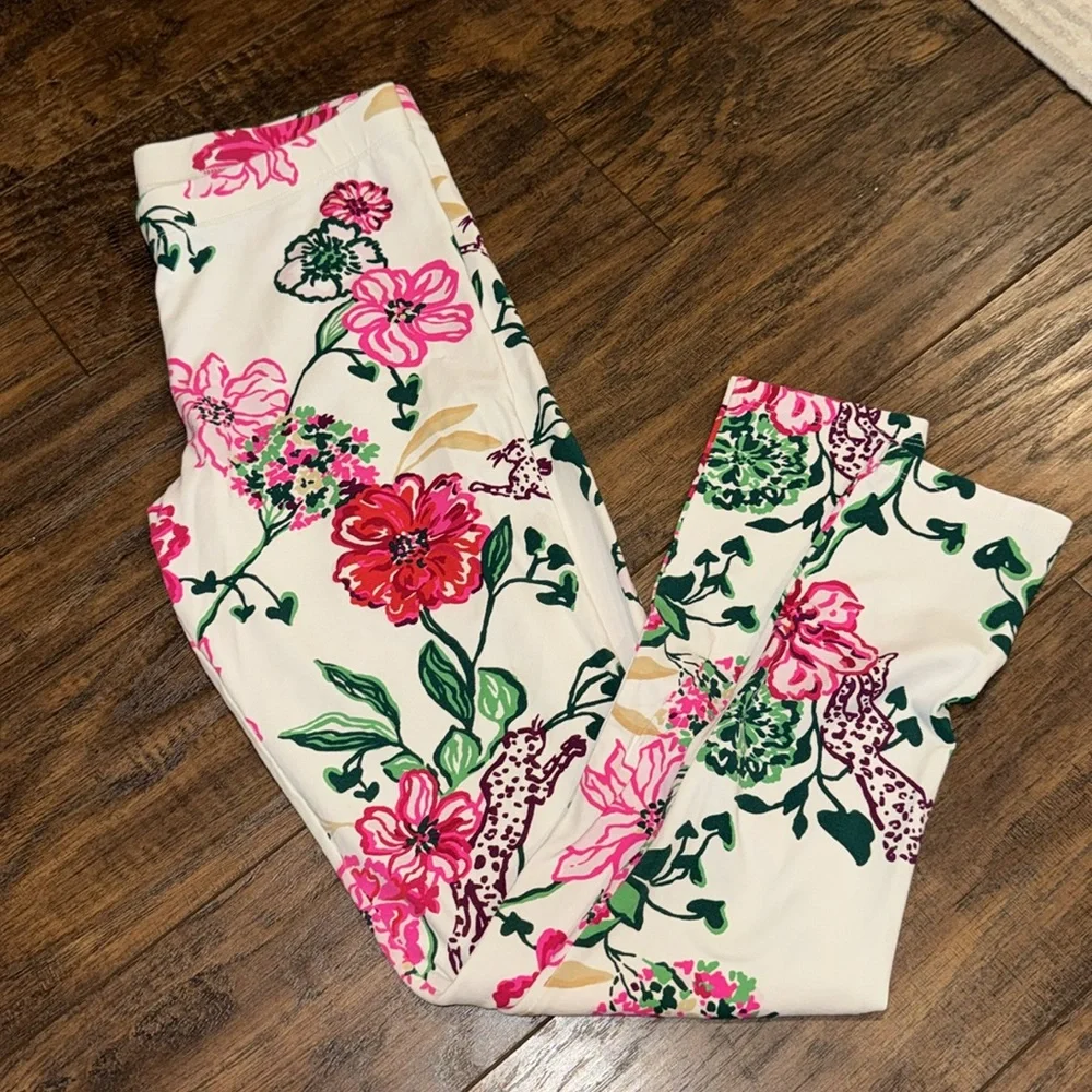 Lilly Pulitzer girls size XL leggings excellent use condition worn twice no fade - Picture 2 of 6